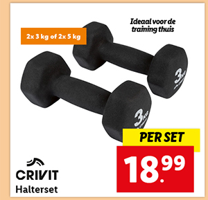 Crivit Halterset