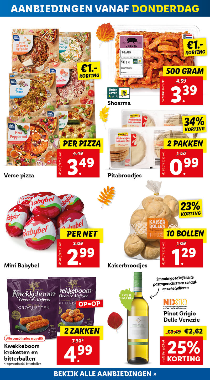 Aanbiedingen van deze week