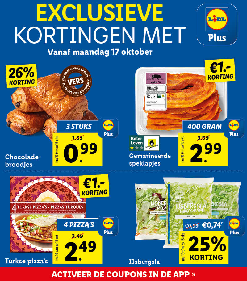 Lidl Plus - boodschappenmeter