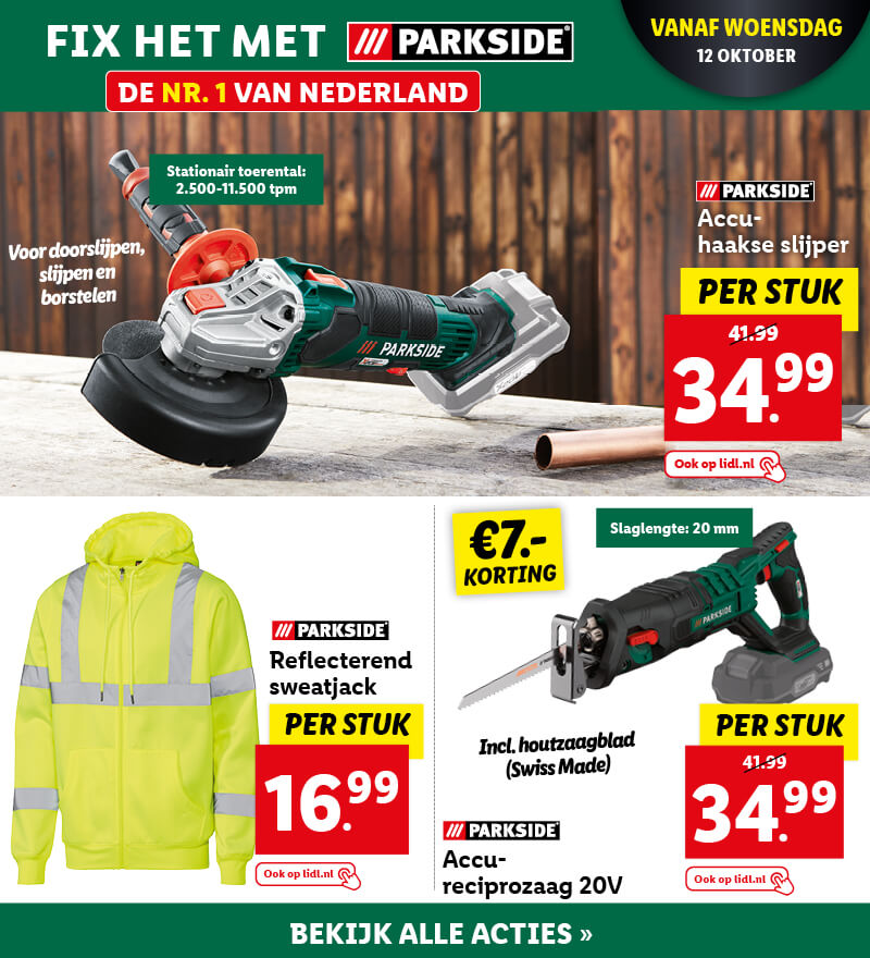 Fix het met Parkside