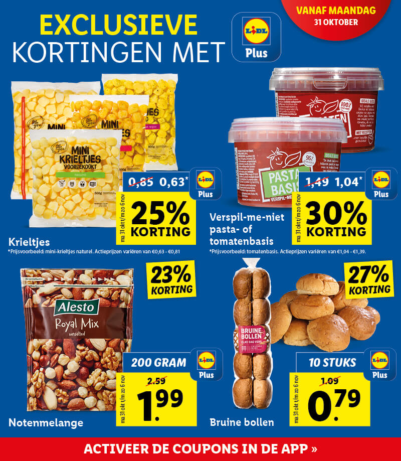 Lidl Plus - Kortingen