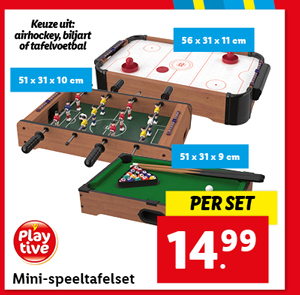 Playtive Mini-speeltafels