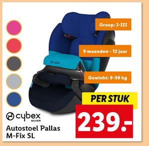 Cybex Autostoel Pallas M-Fix - groep I-III