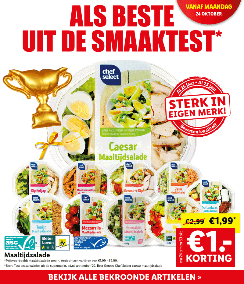 Caesar maaltijdsalade