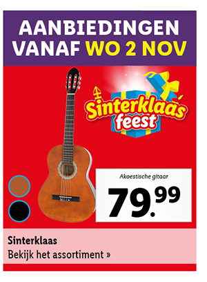 Bekijk vanaf woensdag 2 november alle nieuwe Sint cadeau's