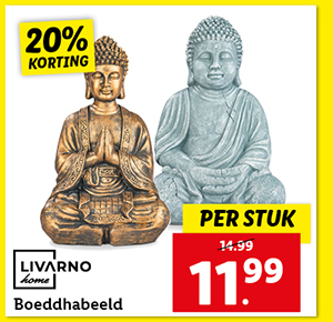 LIVARNO home Boeddhabeeld