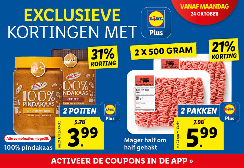 Lidl Plus - Exclusieve kortingen
