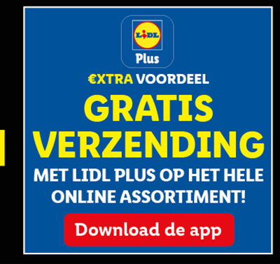 Gratis verzending met Lidl Plus