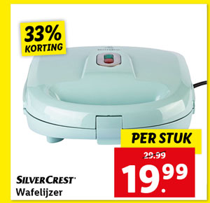 SILVERCREST Wafelijzer pastel