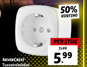 Silvercrest Tussenstekker - Zigbee Smart Home
