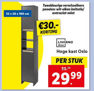 Livarno Home Hoge kast Oslo
