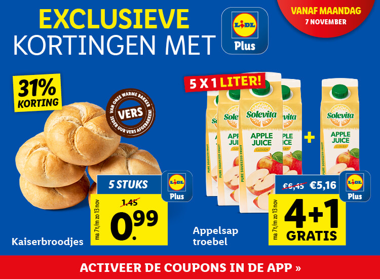 Lidl Plus - Kortingen