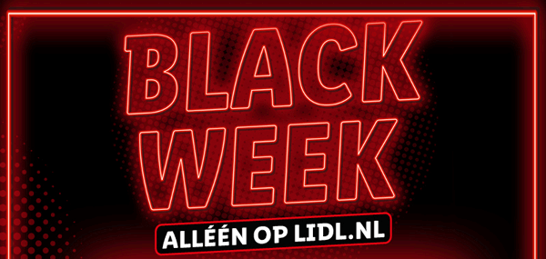 Het is Black Week op Lidl.nl!