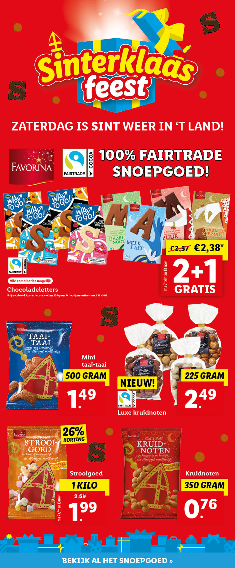 Sinterklaasfeest Favorina