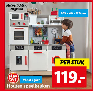 Playtive Houten speelkeuken