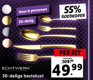 Echtwerk 30-delige bestekset