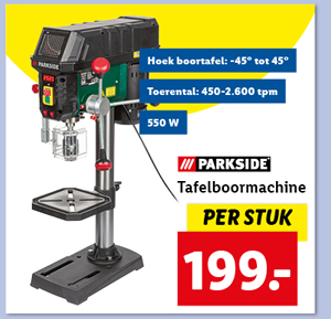 Parkside Tafelboormachine