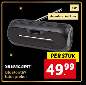 Silvercrest Bluetooth® luidspreker