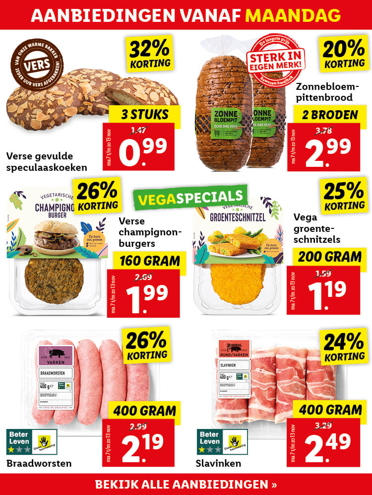 Aanbiedingen van deze week