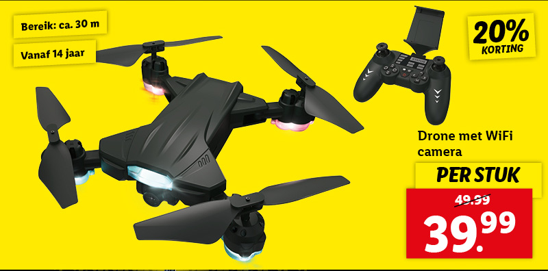 Drone met WiFi camera