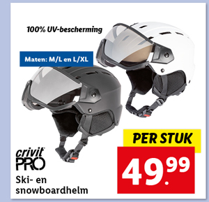Crivit Pro Ski- en snowboardhelm