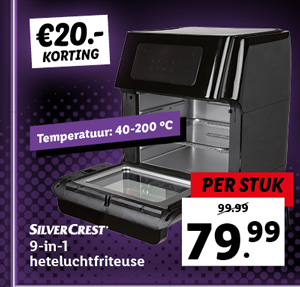 Silvercrest Heteluchtfriteuse