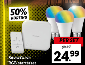 Livarno Home Starterset RGB - Zigbee Smart Home