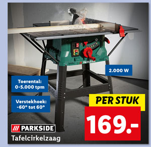 Parkside Tafelcirkelzaag