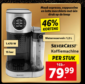 Silvercrest Espressomachine