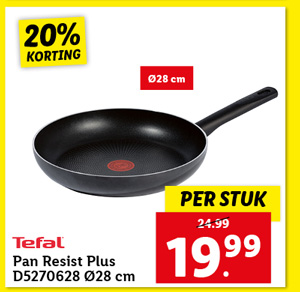 Tefal Pan Resist Plus D5270628 Ø28 cm