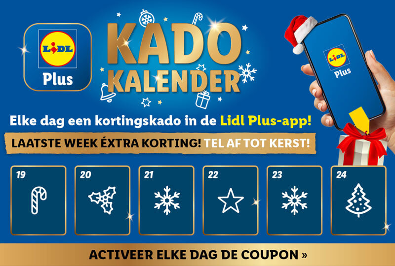 Lidl Plus Kado Kalender