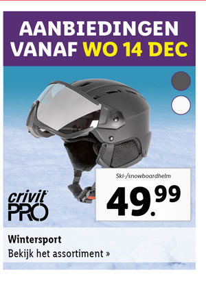 Bekijk alle wintersportaanbiedingen vanaf woensdag 14 december