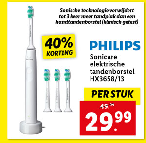PHILIPS Sonicare elektrische tandenborstel HX3658/13