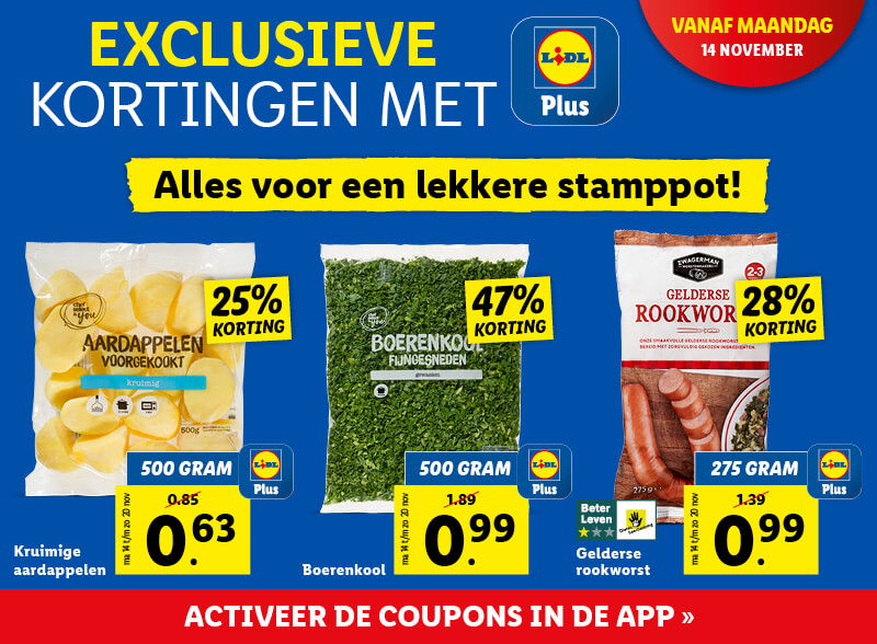 Extra Voordeel met Lidl Plus