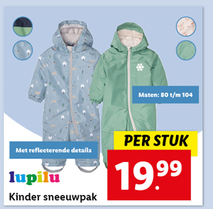 Lupilu Kinder sneeuwpak