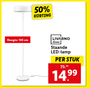 LIVARNO home Staande LED-lamp