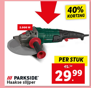 PARKSIDE Haakse slijper 2000 W