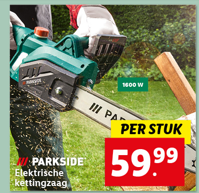 Parkside Elektrische kettingzaag 1600 W