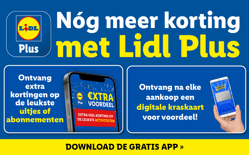 Nog meer korting met Lidl Plus