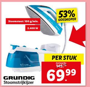 GRUNDIG Stoomstrijkijzer SIS6170