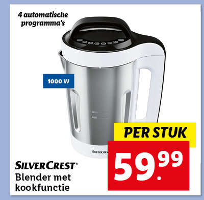 Silvercrest Blender met kookfunctie