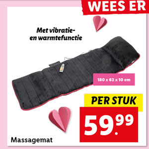 Medisana Massagemat met vibratie- en warmtefunctie MM80L