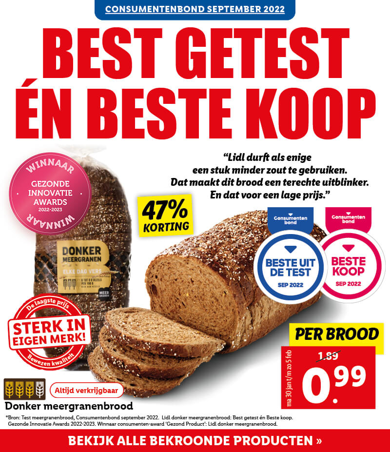 Donker meergranenbrood