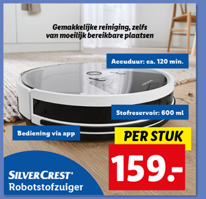 Silvercrest Robotstofzuiger