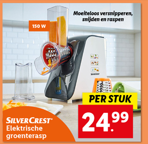 Silvercrest Elektrische groenterasp