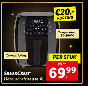 Silvercrest Heteluchtfriteuse XL