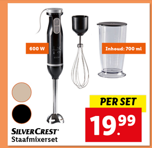 Silvercrest Staafmixer set