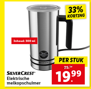 SILVERCREST Elektrische melkopschuimer
