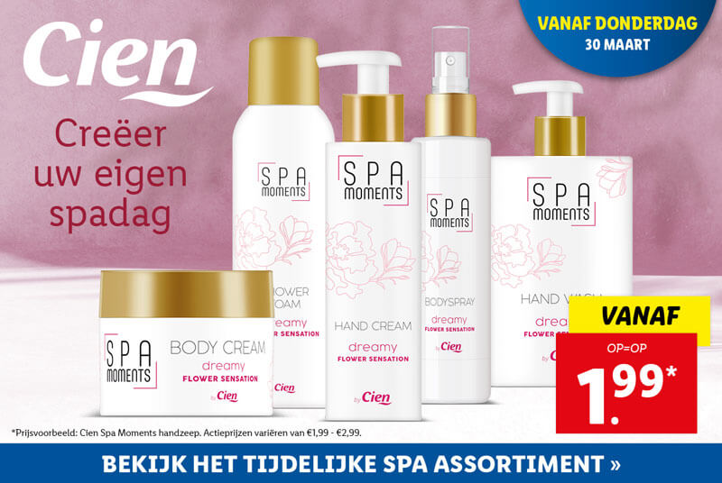 Cien - creëer uw eigen spadag