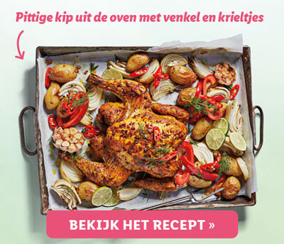 Pittige kip uit de oven recept